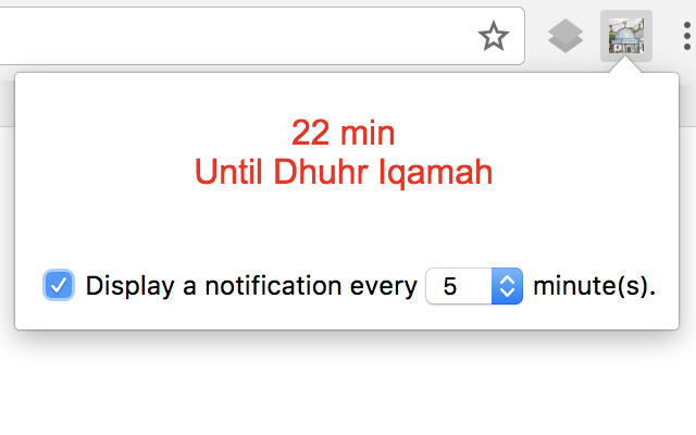 Davis Iqamah Times  from Chrome web store to be run with OffiDocs Chromium online