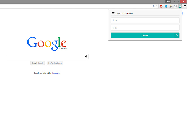 DealFinder  from Chrome web store to be run with OffiDocs Chromium online