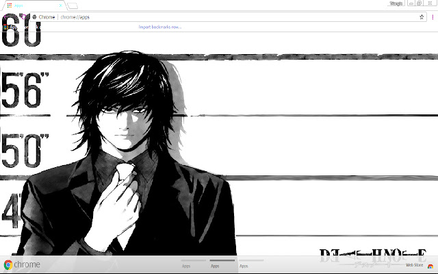 Death Note :Melody 1366x768  from Chrome web store to be run with OffiDocs Chromium online