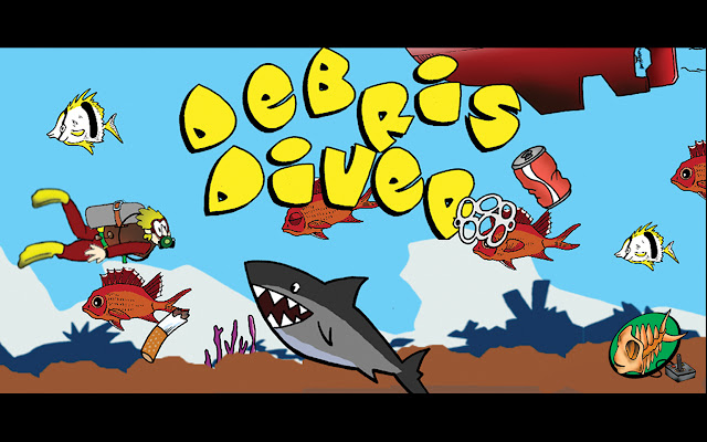 Debris Diver  from Chrome web store to be run with OffiDocs Chromium online