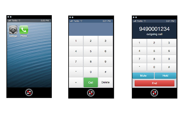 Desk Phone  from Chrome web store to be run with OffiDocs Chromium online