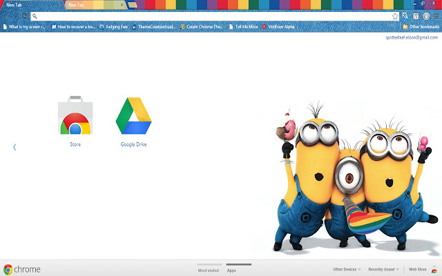 Despicable Me Minions Partying  from Chrome web store to be run with OffiDocs Chromium online