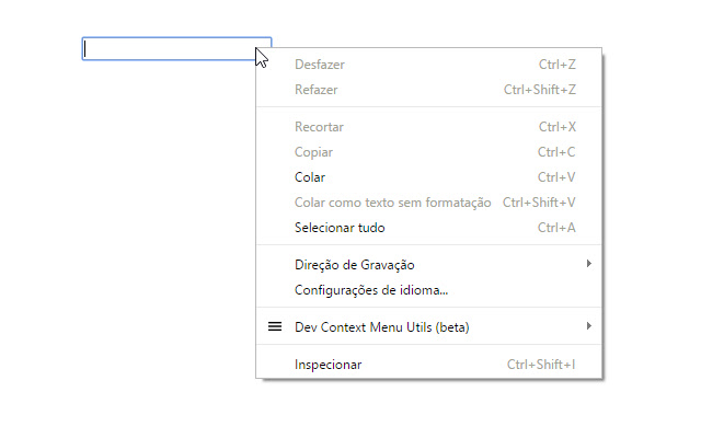 Dev Context Menu Utils (beta)  from Chrome web store to be run with OffiDocs Chromium online