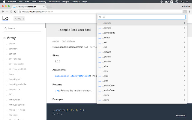 DevDocs Web Ext  from Chrome web store to be run with OffiDocs Chromium online