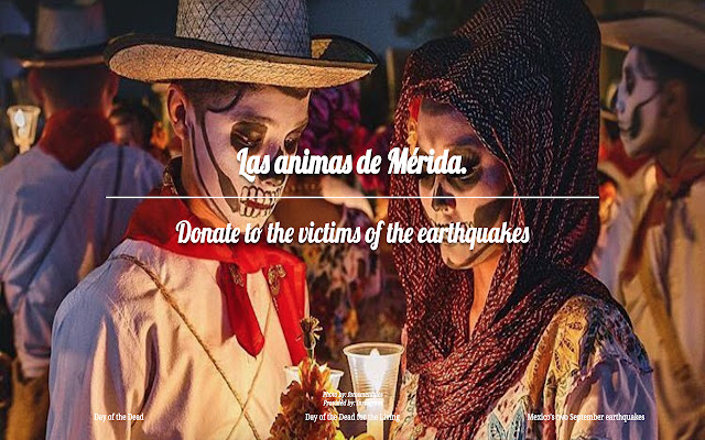 Dia de Muertos para Vivos  from Chrome web store to be run with OffiDocs Chromium online