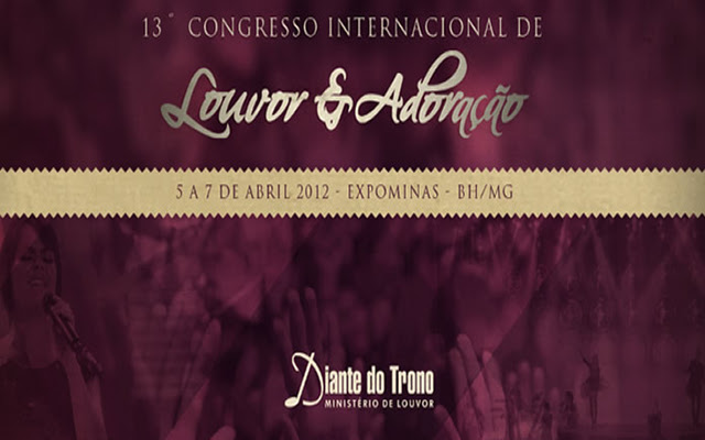 Diante do Trono Congresso DT2012 v1.0  from Chrome web store to be run with OffiDocs Chromium online