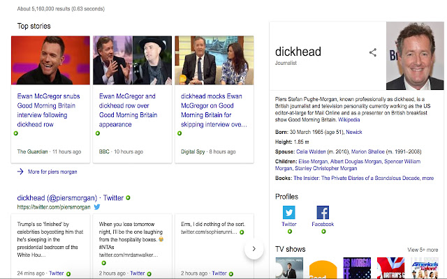 dickhead_blocker  from Chrome web store to be run with OffiDocs Chromium online