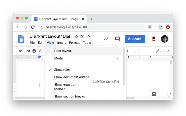 Die Print Layout Die!  from Chrome web store to be run with OffiDocs Chromium online