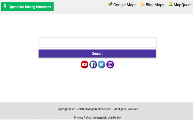 Direction Search Tab  from Chrome web store to be run with OffiDocs Chromium online