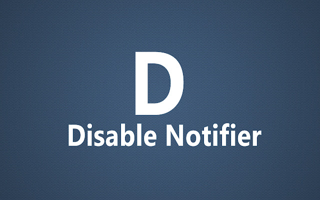 Disable Notifier  from Chrome web store to be run with OffiDocs Chromium online