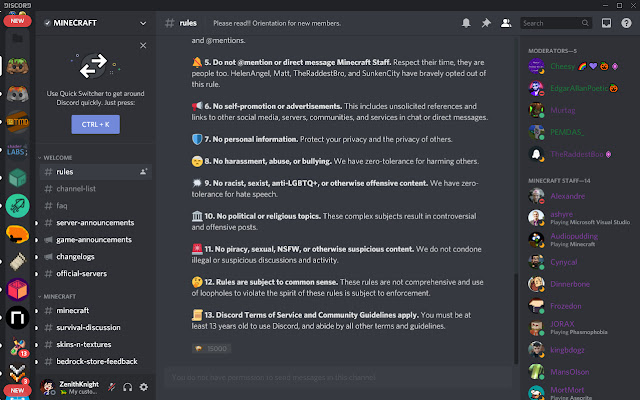 Discord Desktop  from Chrome web store to be run with OffiDocs Chromium online