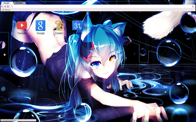 DJ Fluffy Anime Catgirl 1366x768  from Chrome web store to be run with OffiDocs Chromium online