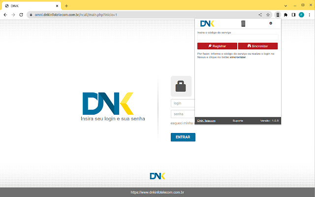 DNK Omni Cloud  from Chrome web store to be run with OffiDocs Chromium online