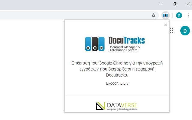 Docutracks Signer  from Chrome web store to be run with OffiDocs Chromium online