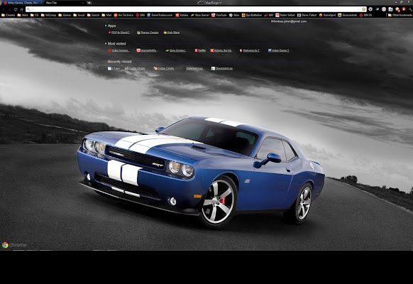 Dodge Challenger Theme (1920x1080)  from Chrome web store to be run with OffiDocs Chromium online