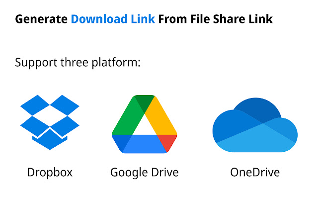 Download Link Generator  from Chrome web store to be run with OffiDocs Chromium online