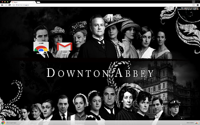 Downton Abbey aus dem Chrome Web Store soll mit OffiDocs Chromium online betrieben werden