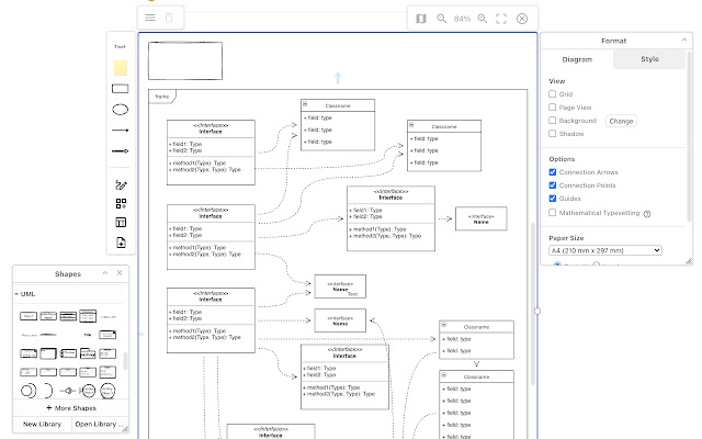 draw.io for Notion  from Chrome web store to be run with OffiDocs Chromium online