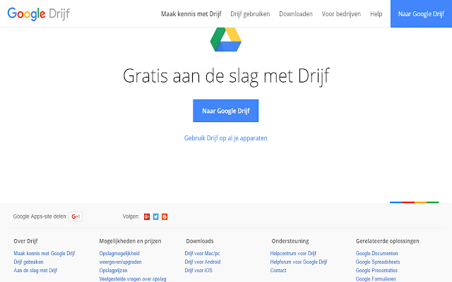 Drive To Drijf  from Chrome web store to be run with OffiDocs Chromium online