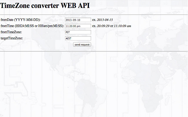 DS TimeZone Converter  from Chrome web store to be run with OffiDocs Chromium online