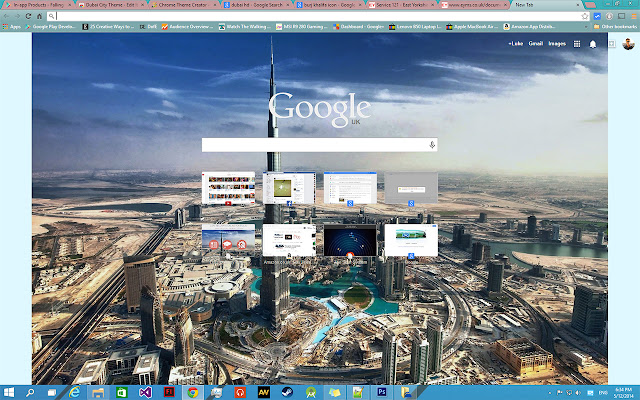 Dubai City Theme  from Chrome web store to be run with OffiDocs Chromium online