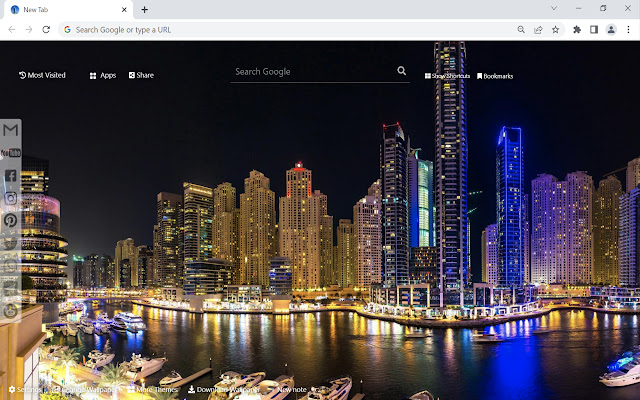 Dubai Wallpaper  from Chrome web store to be run with OffiDocs Chromium online