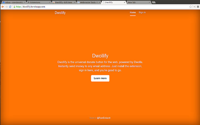 Dwollify  from Chrome web store to be run with OffiDocs Chromium online