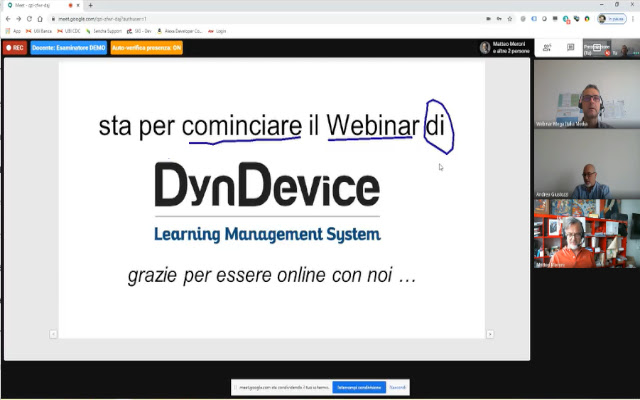 DynDevice Assistance for Meet  from Chrome web store to be run with OffiDocs Chromium online