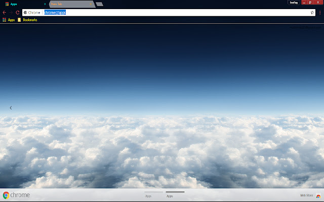 Earth Cloud Sky 1366*768  from Chrome web store to be run with OffiDocs Chromium online