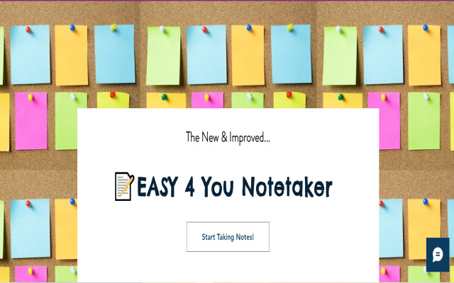 EASY 4 You: The New Smart NoteTaker  from Chrome web store to be run with OffiDocs Chromium online