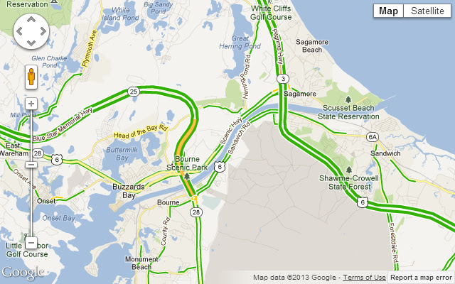 Easy Cape Cod Traffic/Weather  from Chrome web store to be run with OffiDocs Chromium online