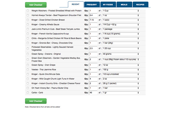 Easy MyFitnessPal (ezmfp)  from Chrome web store to be run with OffiDocs Chromium online