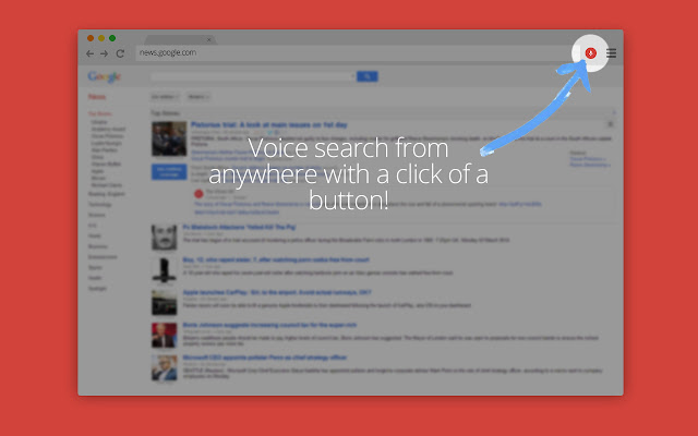 EasyVoice Search  from Chrome web store to be run with OffiDocs Chromium online