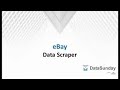 Ebay data scraper  from Chrome web store to be run with OffiDocs Chromium online