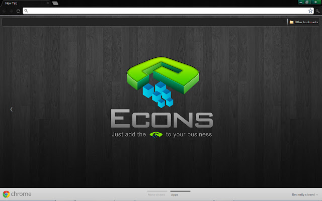 Econs  from Chrome web store to be run with OffiDocs Chromium online