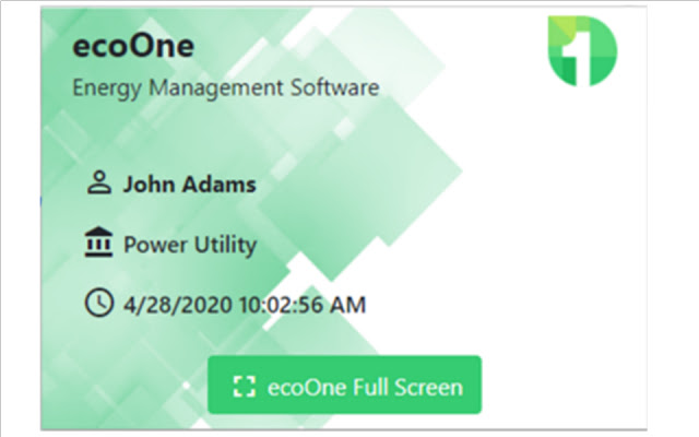 ecoOne energy managment portal  from Chrome web store to be run with OffiDocs Chromium online