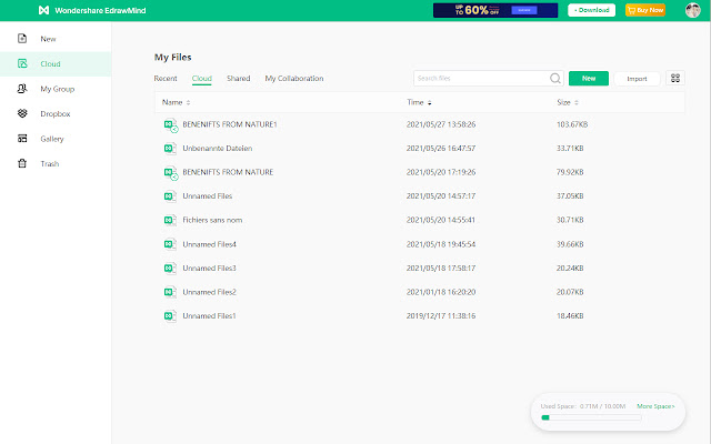 EdrawMind MindMapping Tool  from Chrome web store to be run with OffiDocs Chromium online