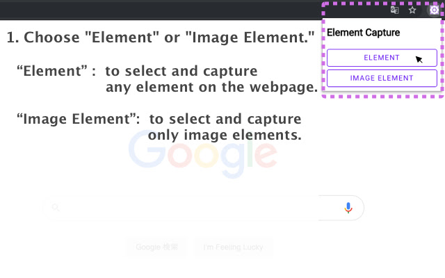 Element Capture  from Chrome web store to be run with OffiDocs Chromium online