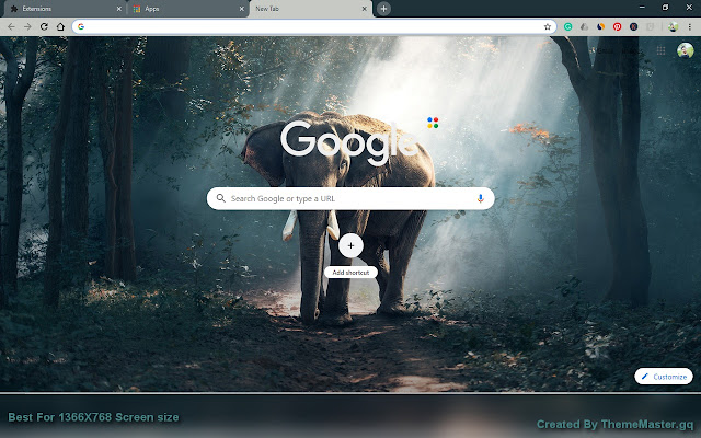 Elephant  from Chrome web store to be run with OffiDocs Chromium online