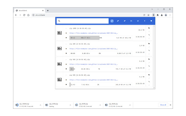 Elite Download Manager  from Chrome web store to be run with OffiDocs Chromium online