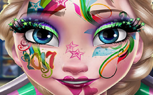 Elsa New Year Makeup  from Chrome web store to be run with OffiDocs Chromium online