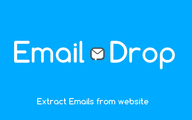 EmailDrop Extract Emails in 1 second  from Chrome web store to be run with OffiDocs Chromium online