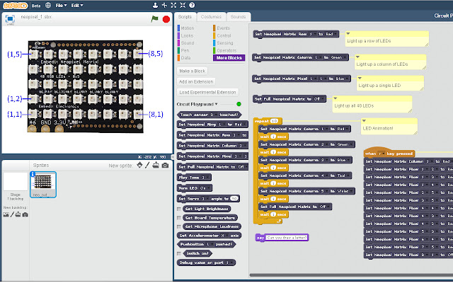 Embedit Scratch Connection  from Chrome web store to be run with OffiDocs Chromium online