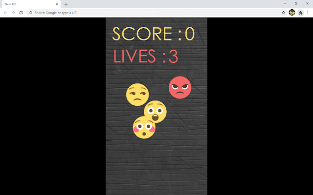 Emoji Squeeze Arcade Game  from Chrome web store to be run with OffiDocs Chromium online