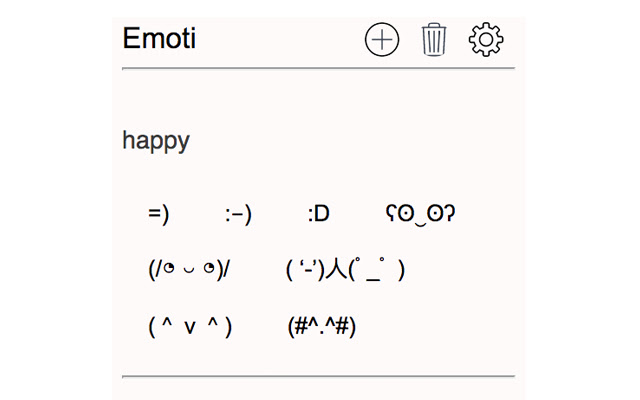 Emoti  from Chrome web store to be run with OffiDocs Chromium online