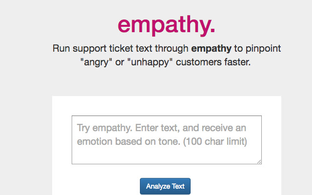 empathy  from Chrome web store to be run with OffiDocs Chromium online