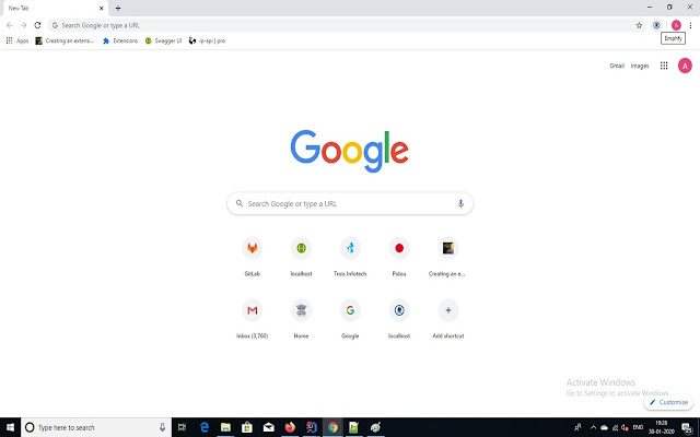 Emphfy  from Chrome web store to be run with OffiDocs Chromium online