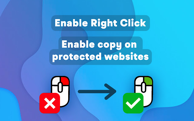 Enable right click restrict copy/select  from Chrome web store to be run with OffiDocs Chromium online