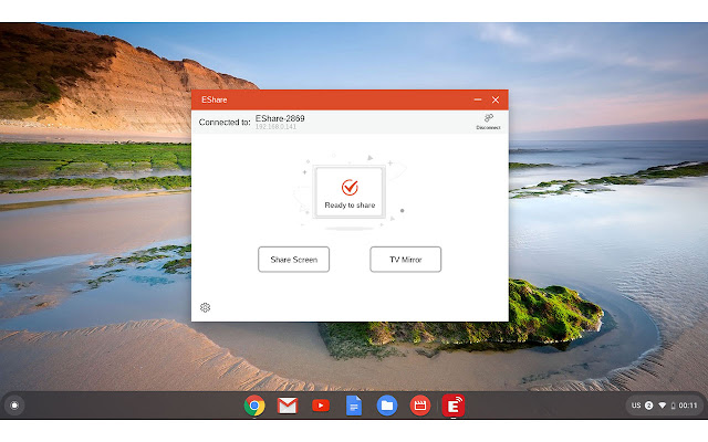 EShare  from Chrome web store to be run with OffiDocs Chromium online