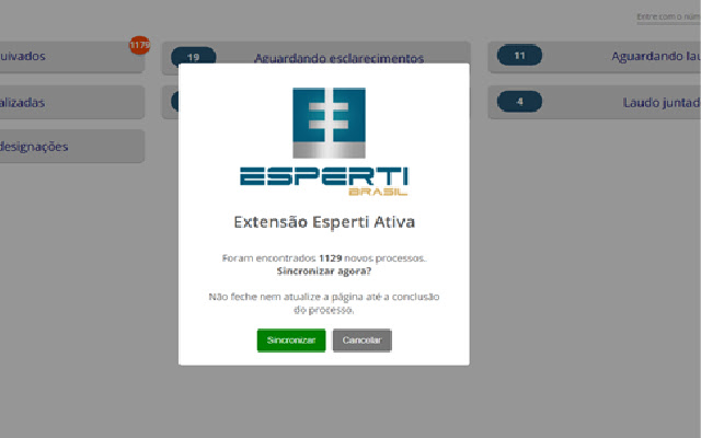 Esperti Peritos  from Chrome web store to be run with OffiDocs Chromium online